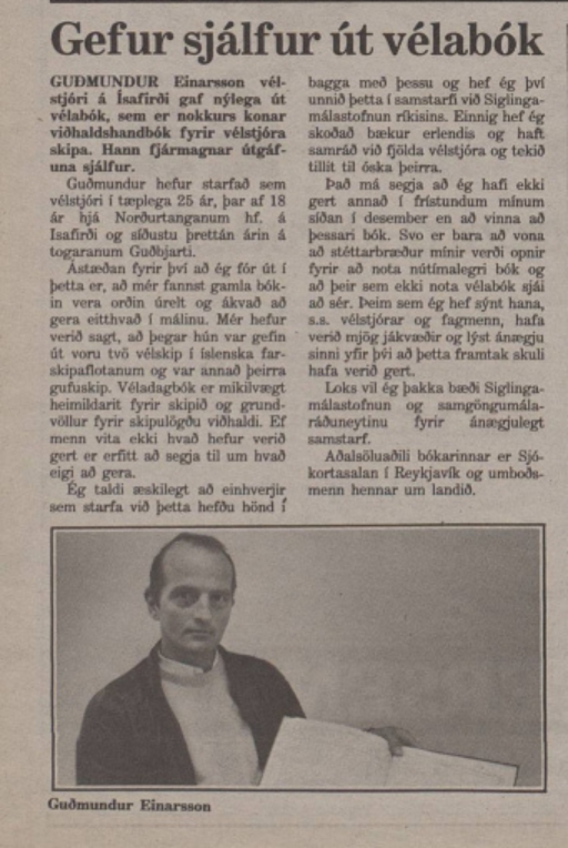 Fyrsta umfjöllun um útgáfuna árið 1986